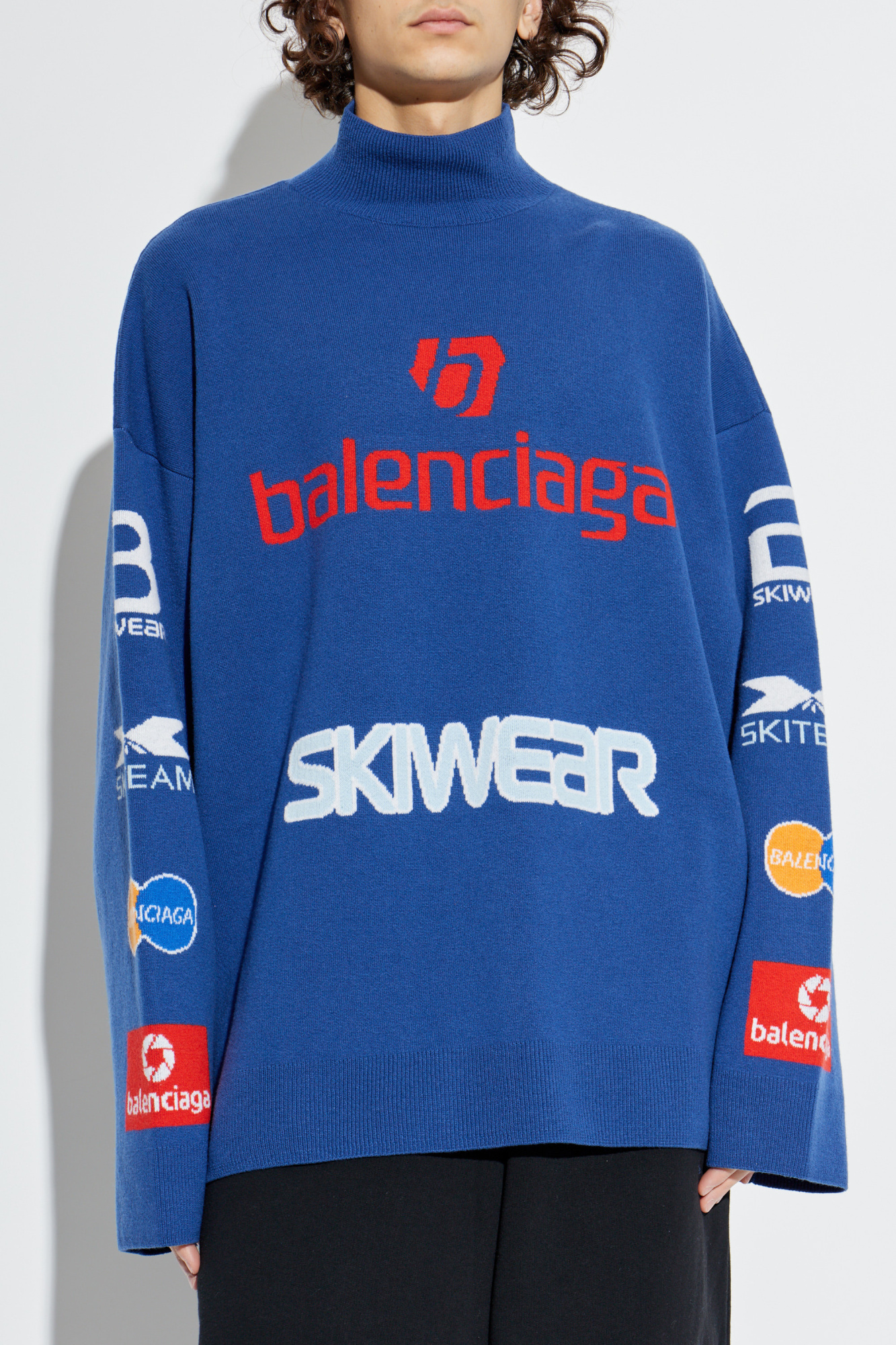 Balenciaga Wool sweater from the 'Skiwear' collection | Men's | Vitkac